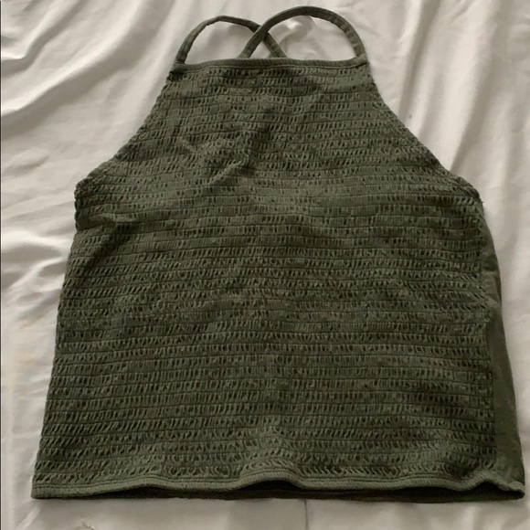 Green tank top - Picture 1 of 2